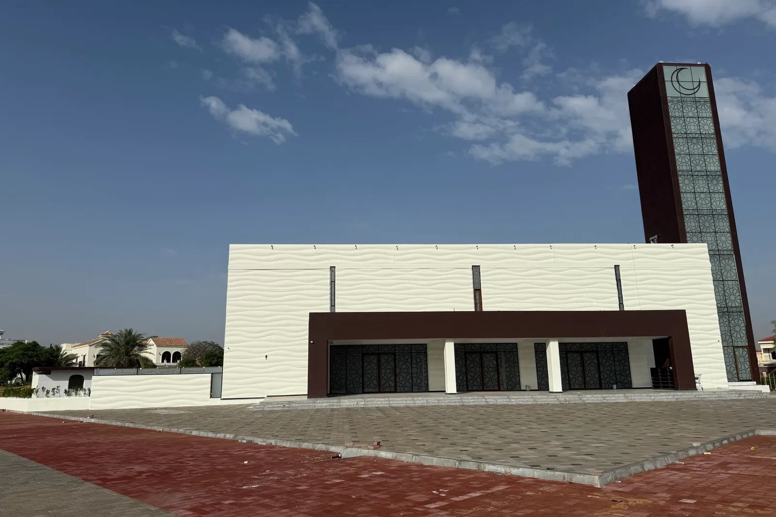 Saddiq Mosque in The Villa, Dubai — built by Miles using 3D concrete printing